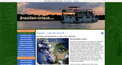 Desktop Screenshot of brasilien-urlaub.net