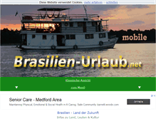 Tablet Screenshot of brasilien-urlaub.net